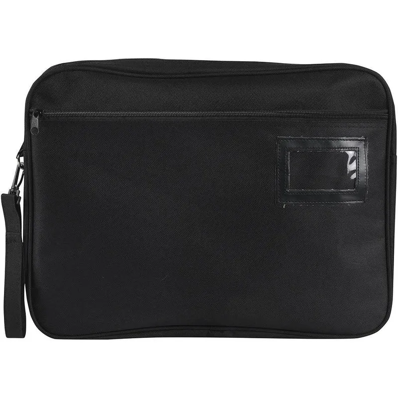 Marbig Expanding Convention Satchel 410mmx330mm Black