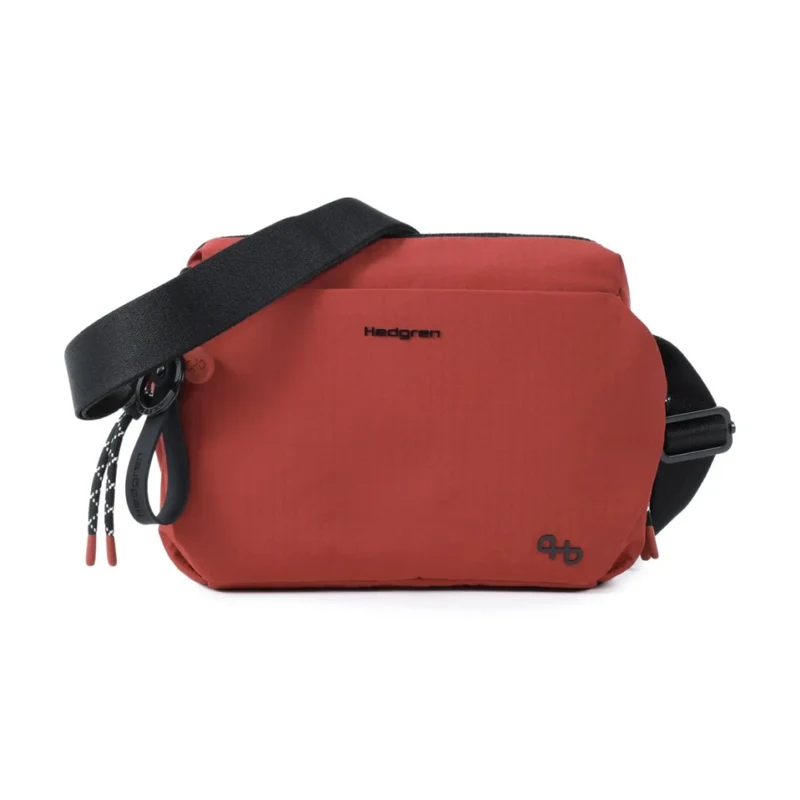 Hedgren Kosho Womens Medium Crossover Shoulder Bag Crossbody Dahlia Red
