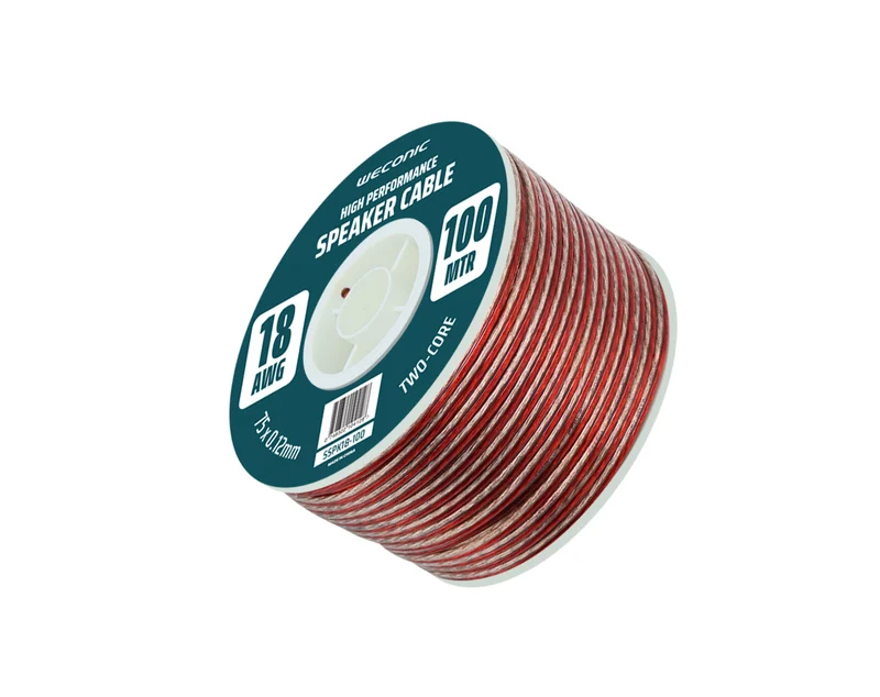 Weconic 100m Twin Speaker Cable 18AWG SSPK18-100