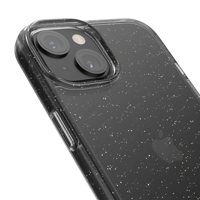 Ugly Rubber Vogue for iPhone 15 - Glitter Grey
