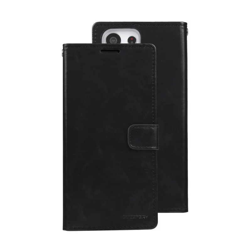 Goospery Bluemoon Diary for Samsung Galaxy S24 Ultra (Black)