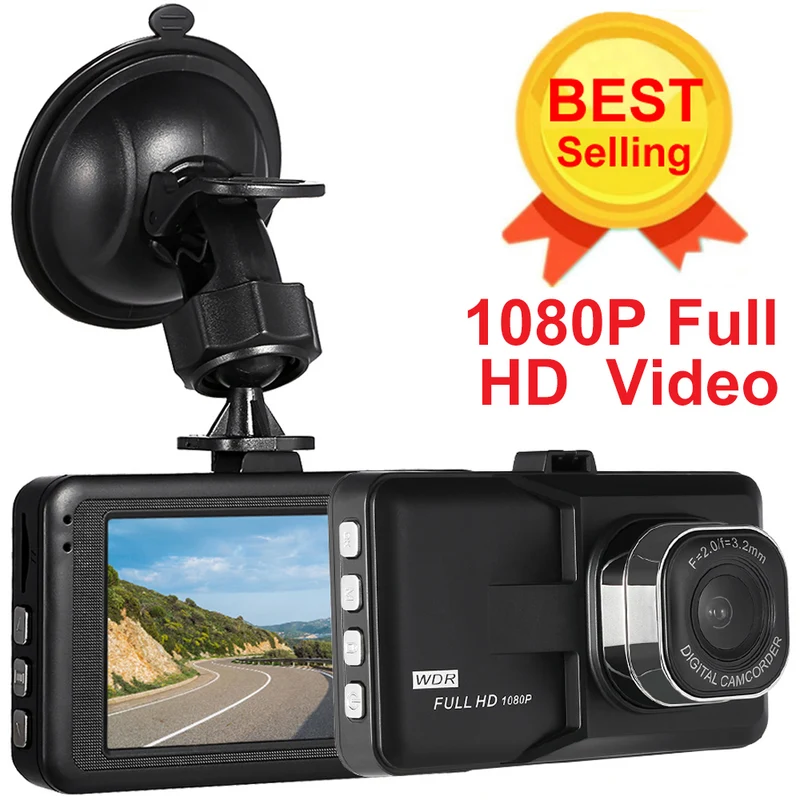 KKMOON 3" DVR Dash Camera Full HD 1080P