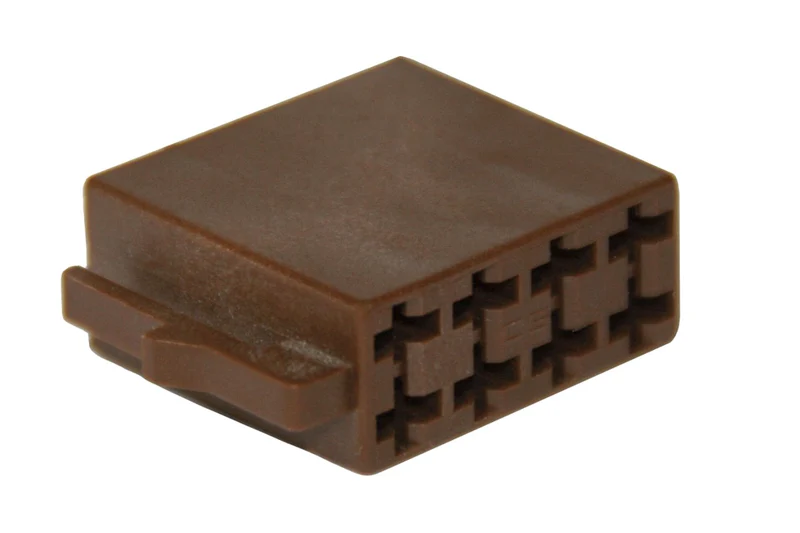 Repair kit connector 8 pin for ISO loudspeaker plug housing