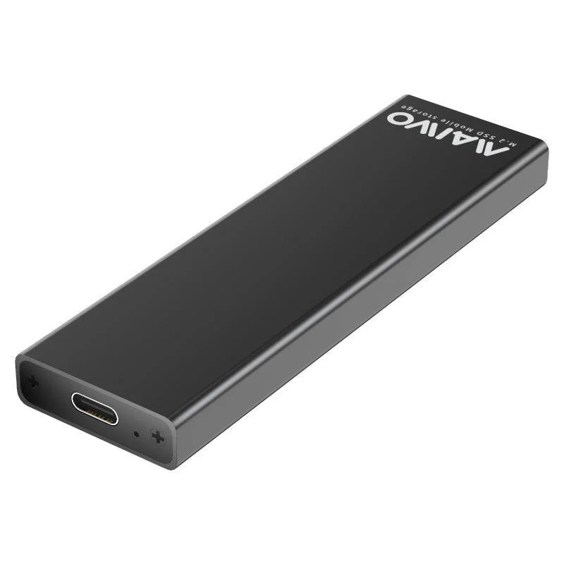 Maiwo K1688S M.2 SATA SSD till USB C GEN1 5Gbps extern Lagringskabinett B-Key och B&M-Key aluminium