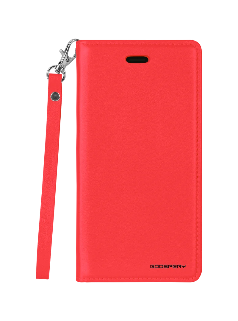Goospery Bluemoon Flip Case for iPhone 13 Pro - Red