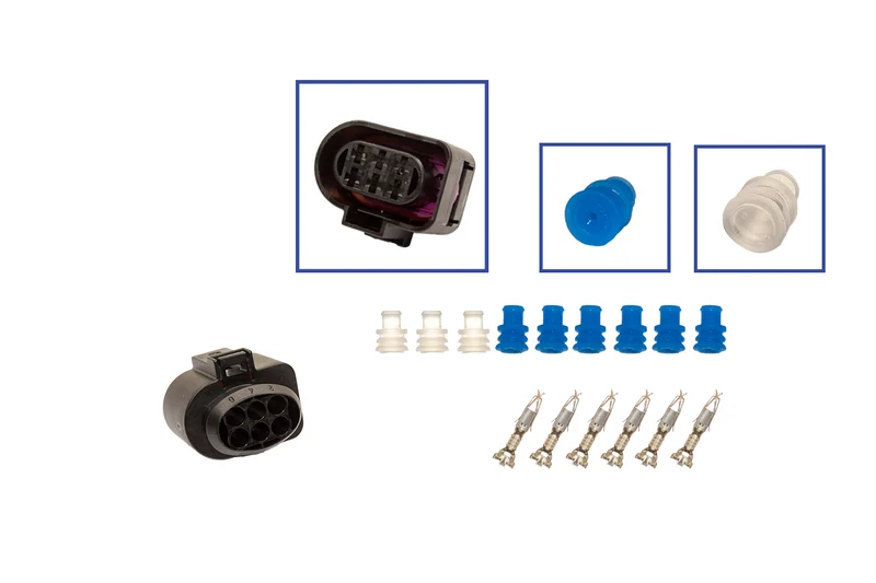 Repair kit connector 6 pin 1J0 973 733 plug housing for VW Audi Seat Skoda