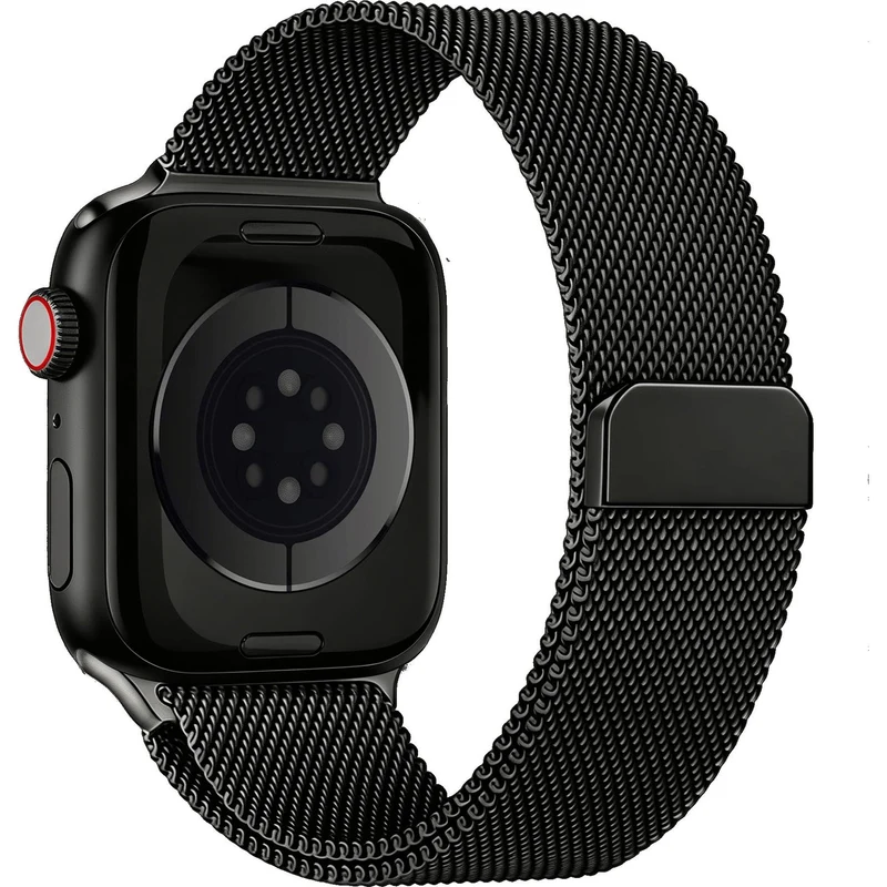 Crest Milanese Watch Strap for Apple Watch 38-41mm (Black)