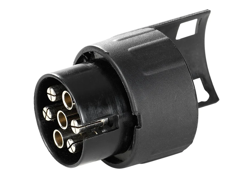 7 till 13-polig bilsläp Dragkrok Draghylsa Adapter Converter