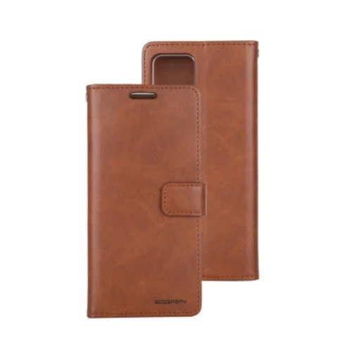 Goospery Bluemoon Diary case for iPhone 14 - Brown