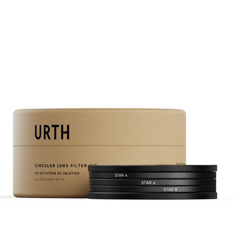 Urth 72mm Star 4 point, 6 point, 8 point Lens Filter Kit
