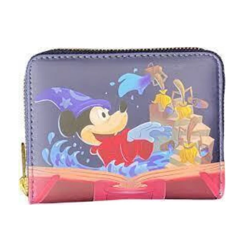 Loungefly Disney Fantasia - Sorcerer Mickey US Exclusive Zip Around Wallet