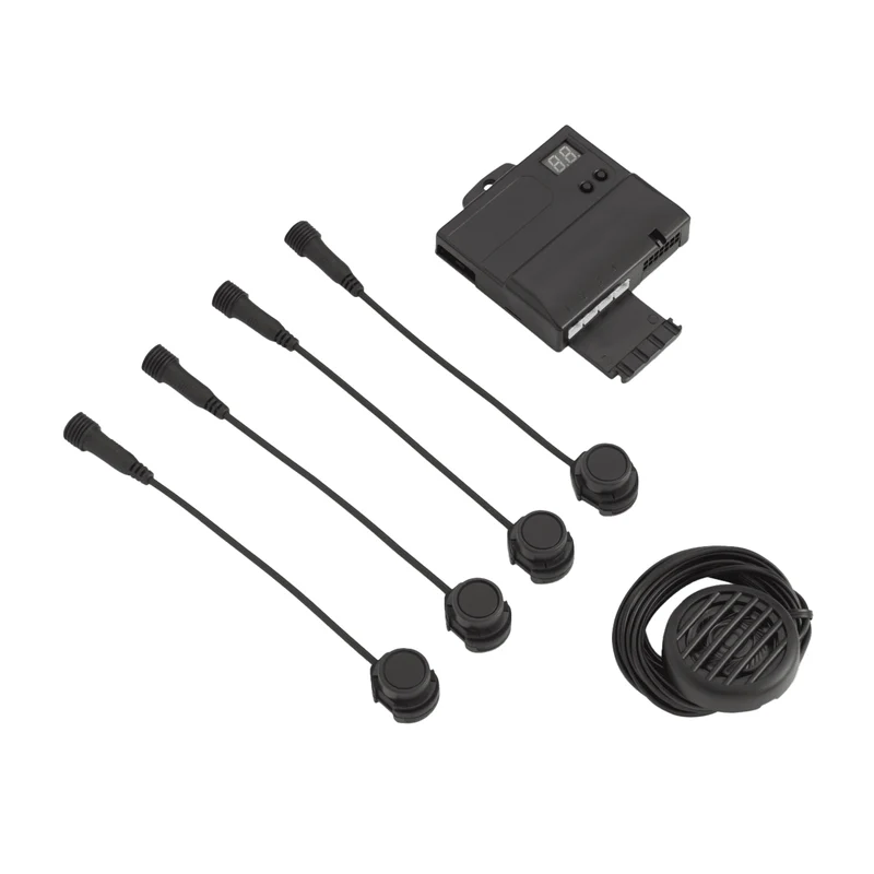 Dometic MWE 9104 Rear Parking Aid for Cars and Vans, with Four Sensors