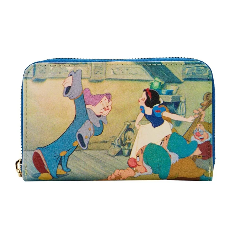 Loungefly Disney Snow White and the Seven Dwarfs - Scenes Zip Around Wallet