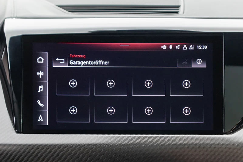Complete set HomeLink garage door opening for Audi e-tron GT F8