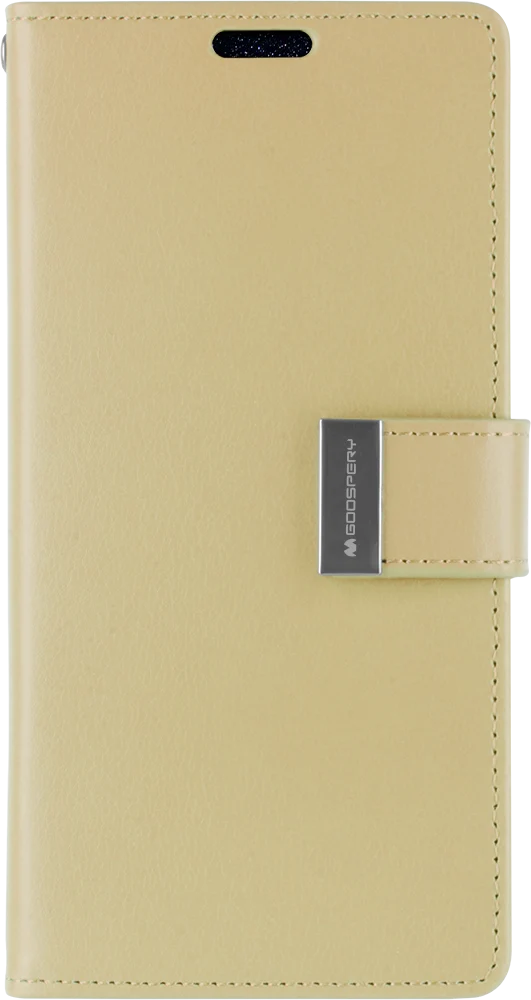 Goospery Rich Diary for iPhone XR - gold