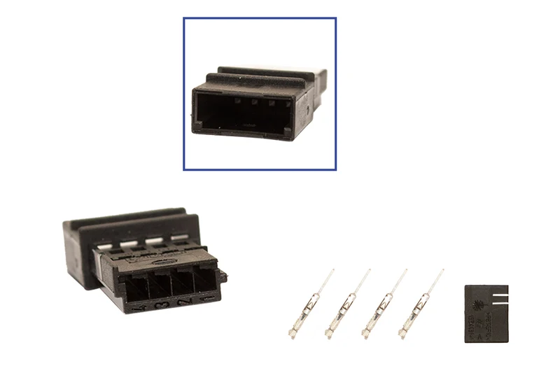 Repair kit connector 4 pin 8E0 972 643 socket housing for VW Audi Seat Skoda