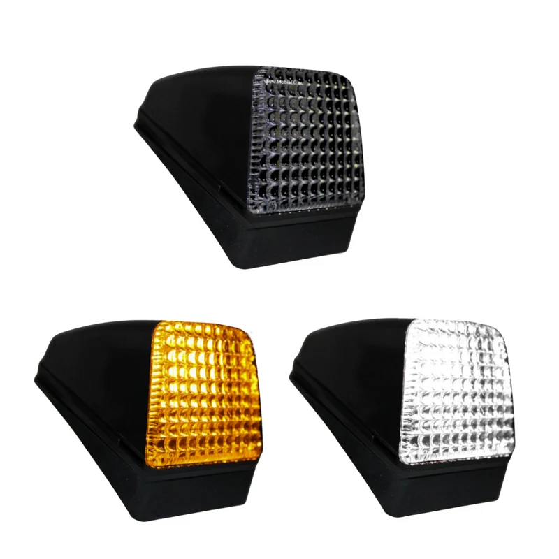 Dubbelfärgad Volvo Style Roof LED-markeringsljus med mörk lins