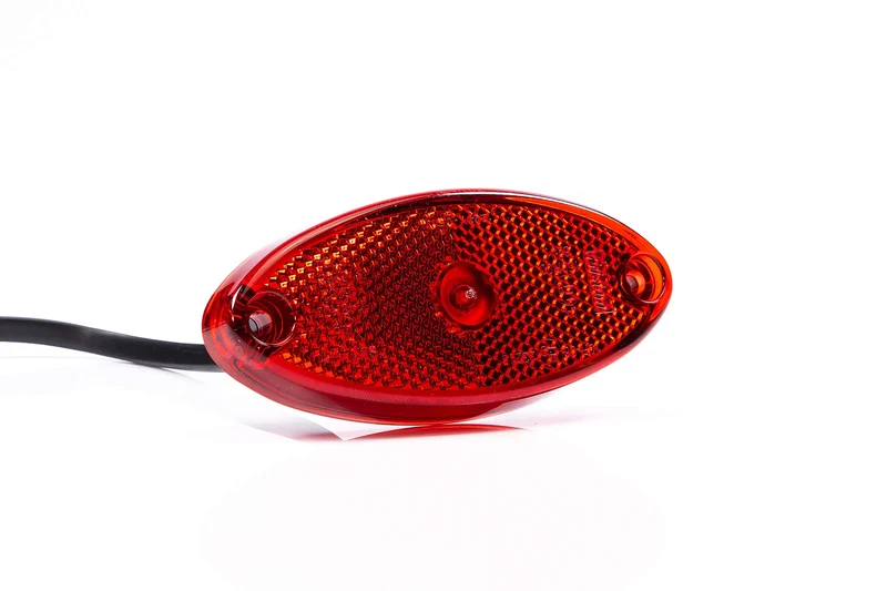 Fristom Oval Trailer Style LED-markeringsljus med reflektor