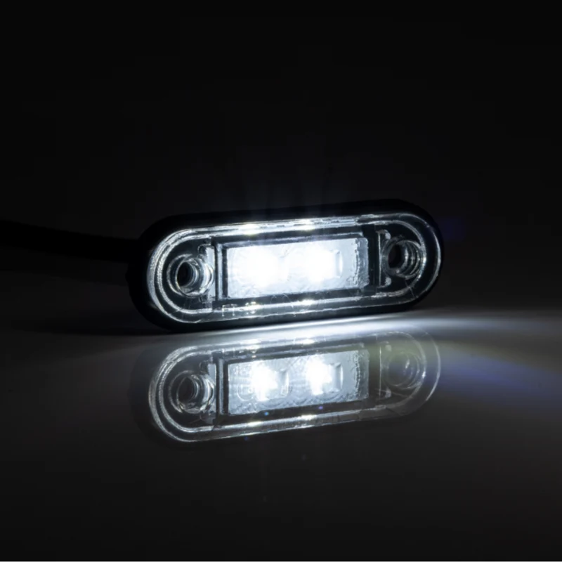 LED Flush Fit Marker Light med lång kabel 2.5m