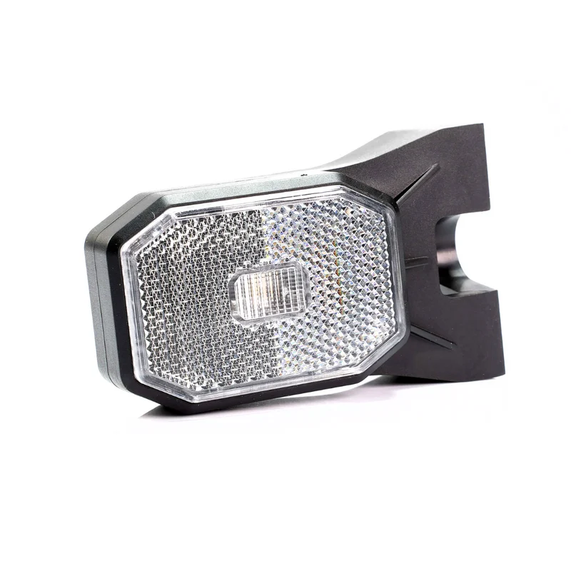 Fristom FT-069 Vit LED-markeringsljus med reflektor/hängande fäste