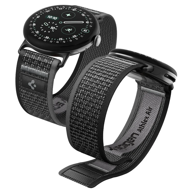 SPIGEN Google Pixel Watch 5/4/3 45mm Athlex Air Watch Band (Black Grey)