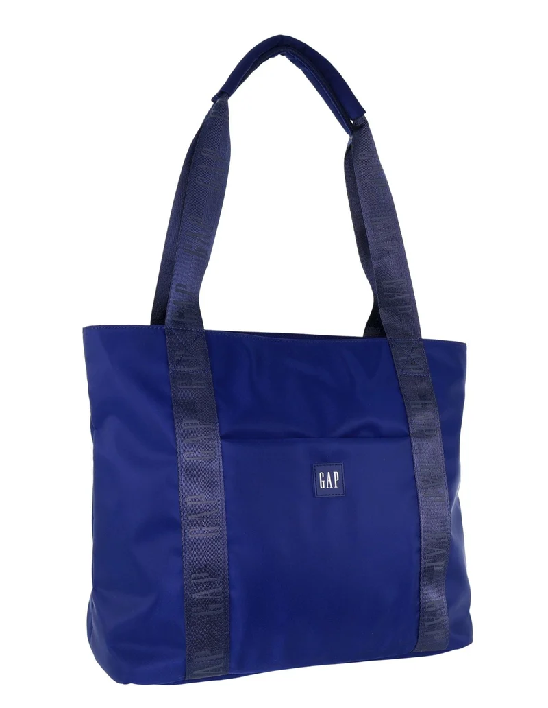 GAP Women's Travel Nylon Tote/Shoulder Bag w/ Secure Zip 39x30cm Blue