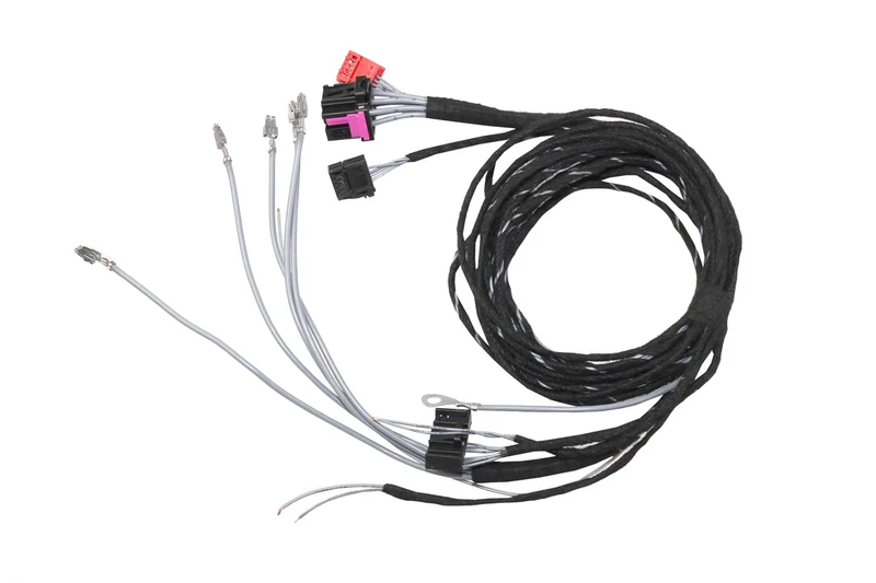 Cable set swiveling trailer hitch - central electrics for Audi Q7, Q8 4M, e-tron GE