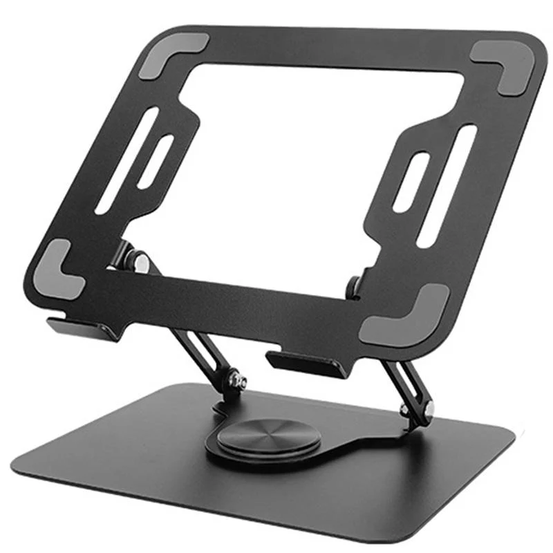 NÖRDIC bärbarställ för upp till 17" roterbart och justerbar höjd notebookställ laptopstativ dark grey