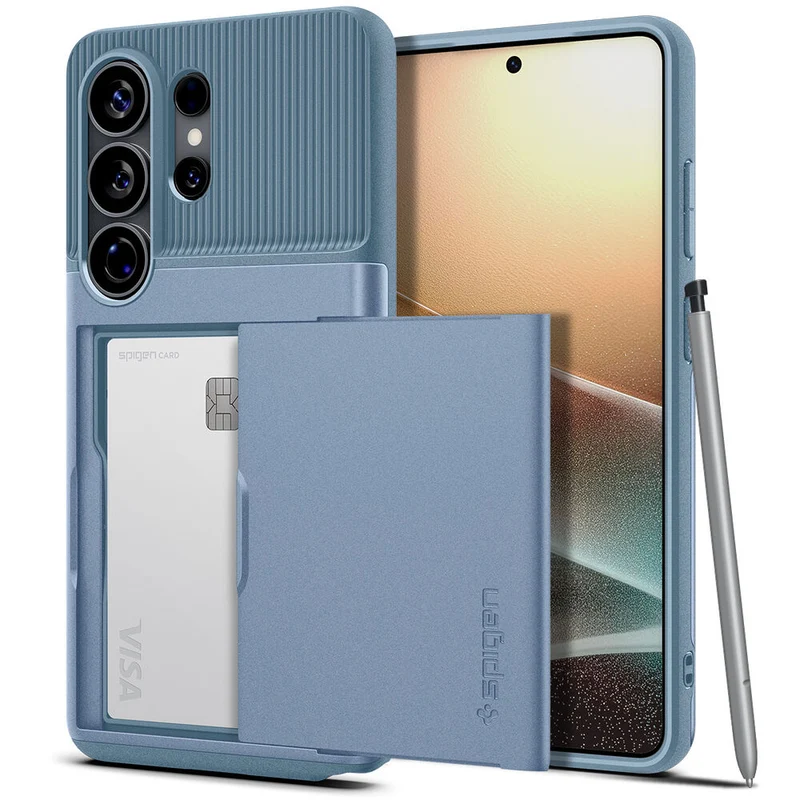 Spigen Galaxy S26 Ultra Slim Armor CS Case (Light Blue)
