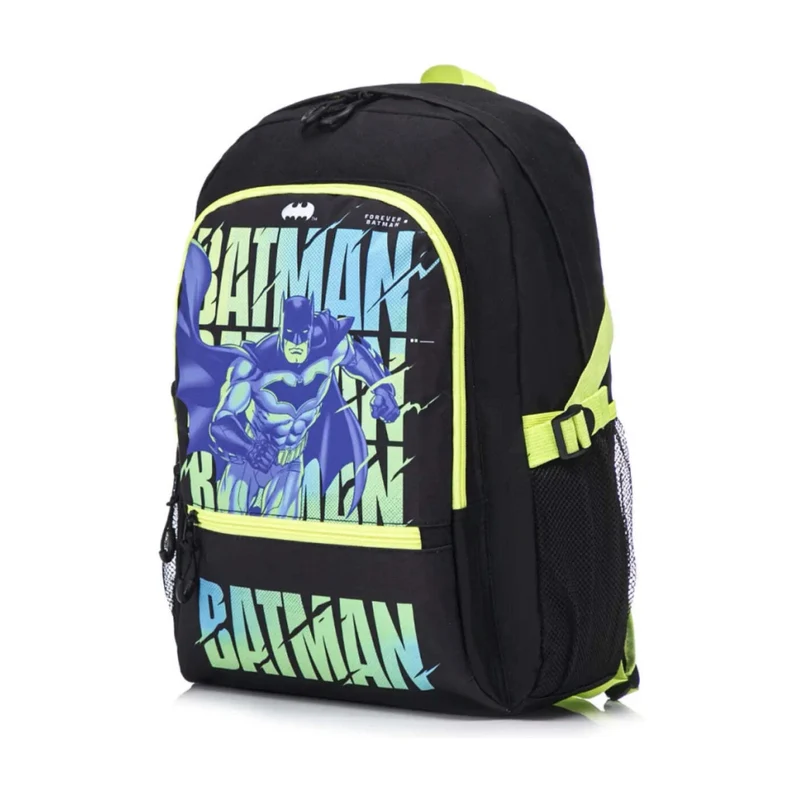 Batman Laptop Backpack Lightweight Padded Compartment Kids School Bag 26L