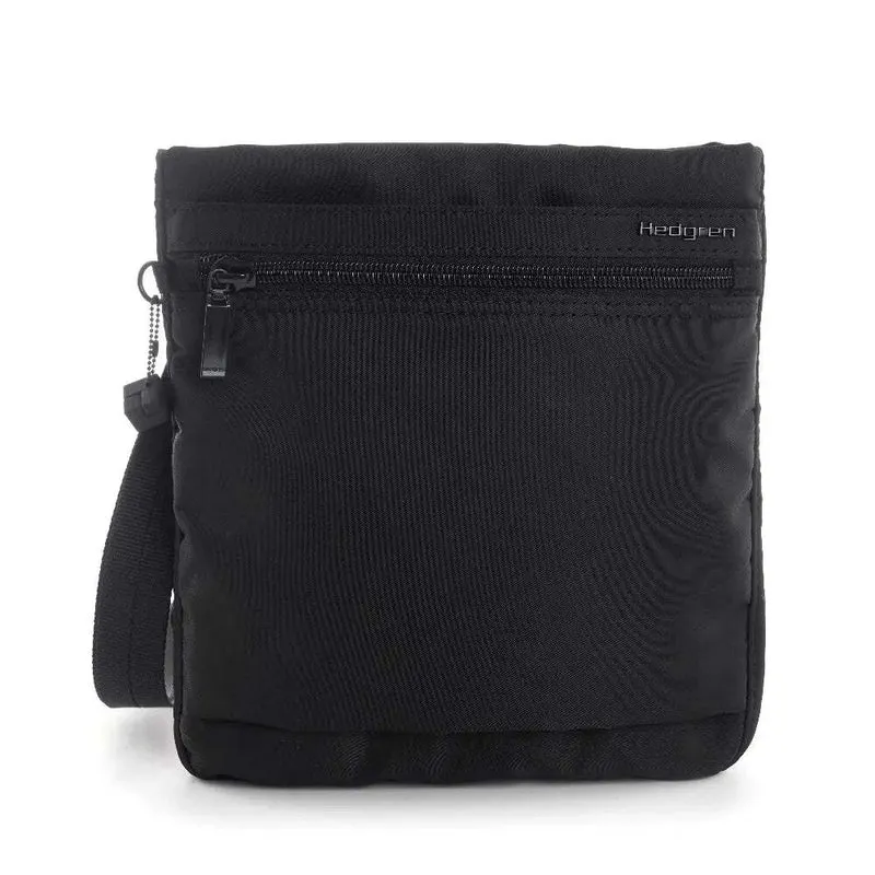 Hedgren LEONCE Small Vertical Crossbody Bag with RFID - Black