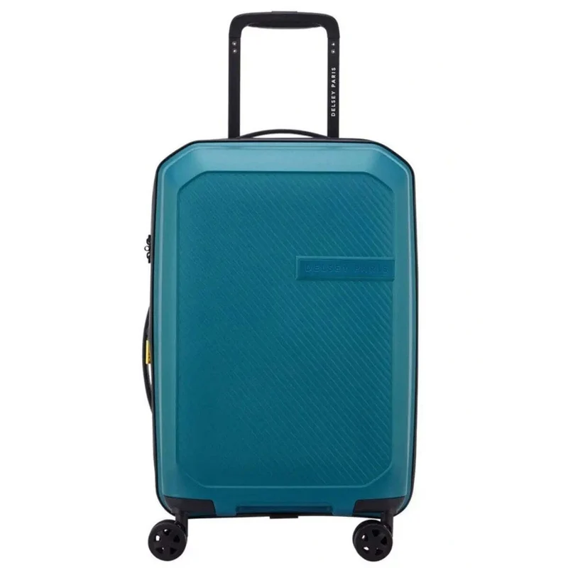 Delsey Anvers 55 cm 4 Wheel Expandable Carry-on Suitcase - Teal