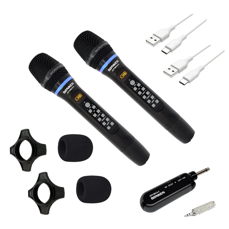 Sonken EZY MIC Series 4.2 Pro Wireless Microphones (2 Pack)