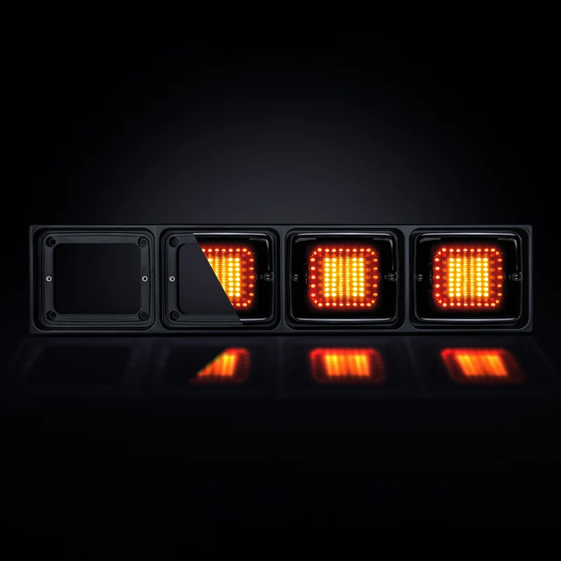 Strands IZE LED monteringsram / 4 lampversion