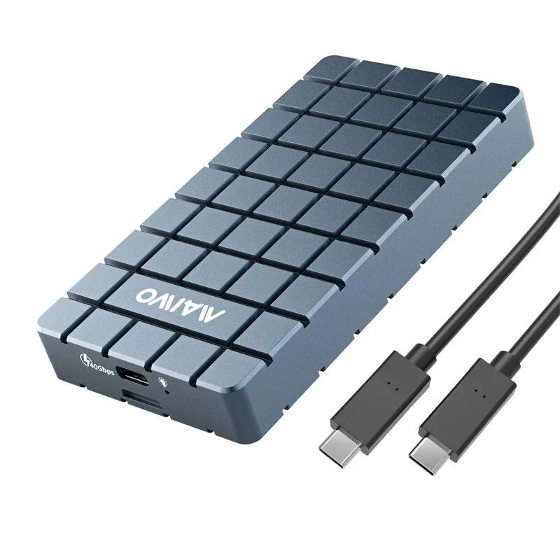 Maiwo K1717 USB4.0 NVMe extern kabinett 8TB M och B&M key 2280