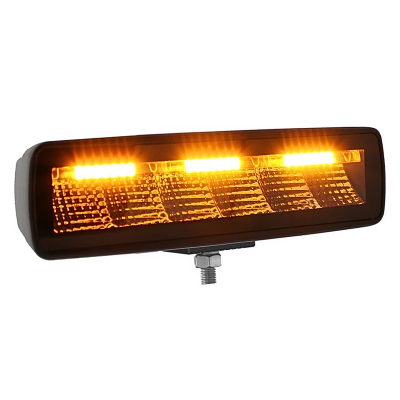 Dark Look Arbetsljus / Backljus med Hazard Strobe-funktion / 2880 Lumen