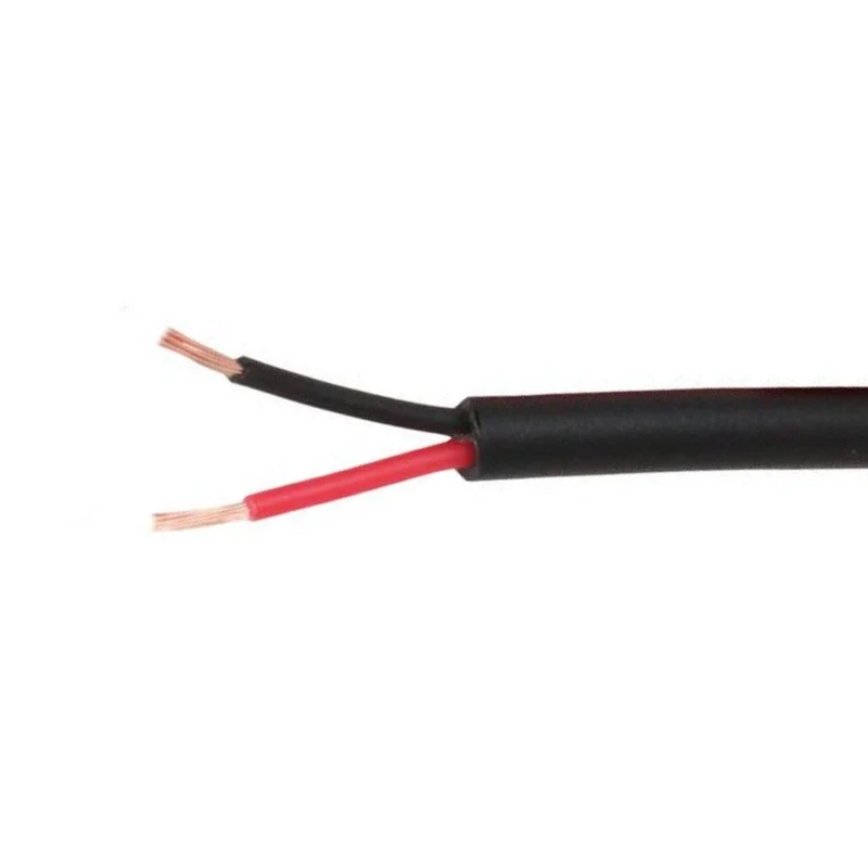 Twin Core Auto-kabel / 2 x 0.75 mm² platt tunnväggskabel