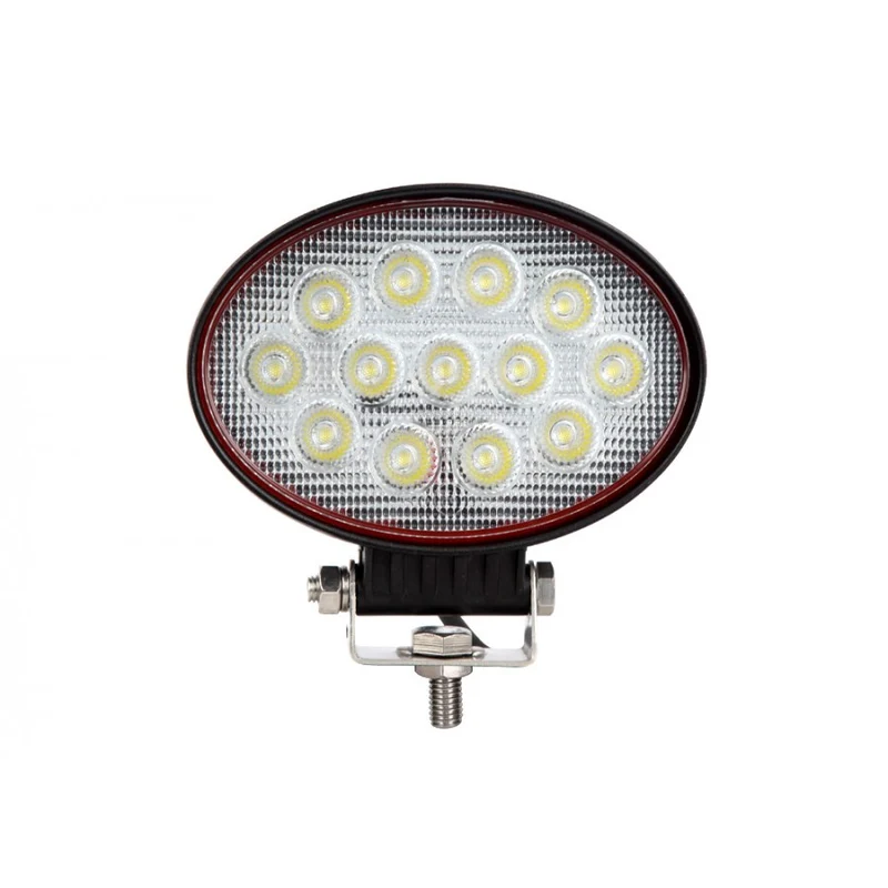 Oval LED Arbetsljus 36W Flood Beam / 2316 Lumen