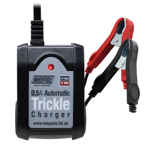 12V 0.5A DC automatisk underhållsbatteriladdare