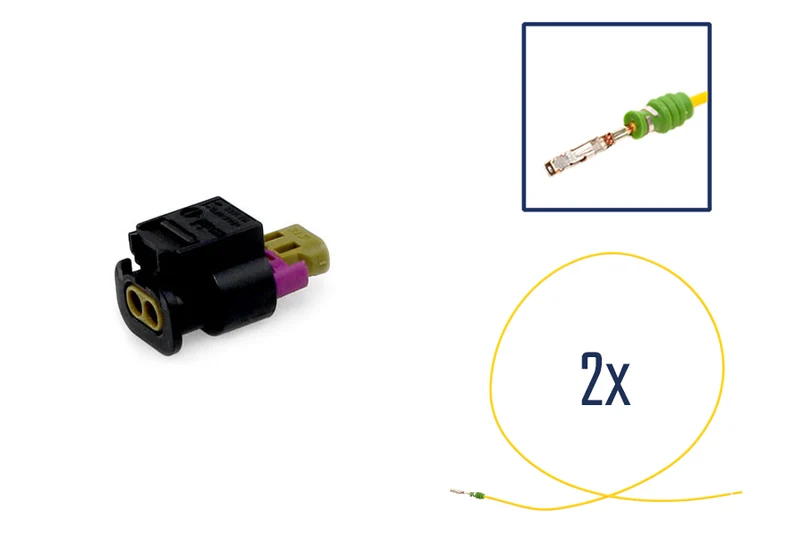 Repair kit connector 5 pin 07P 973 702 for Sound Booster Pro