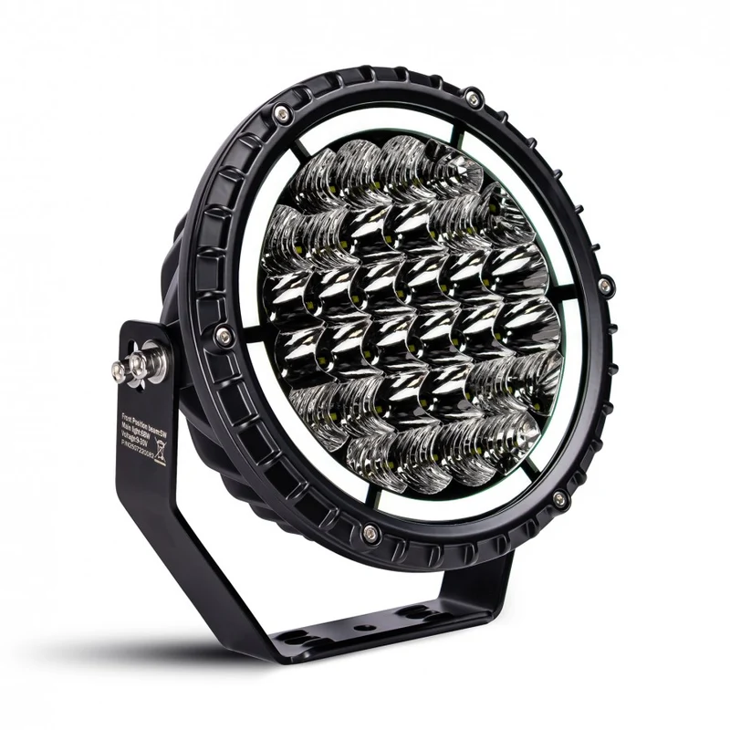 LED-körlampa med positionsljus Halo / 7.5"