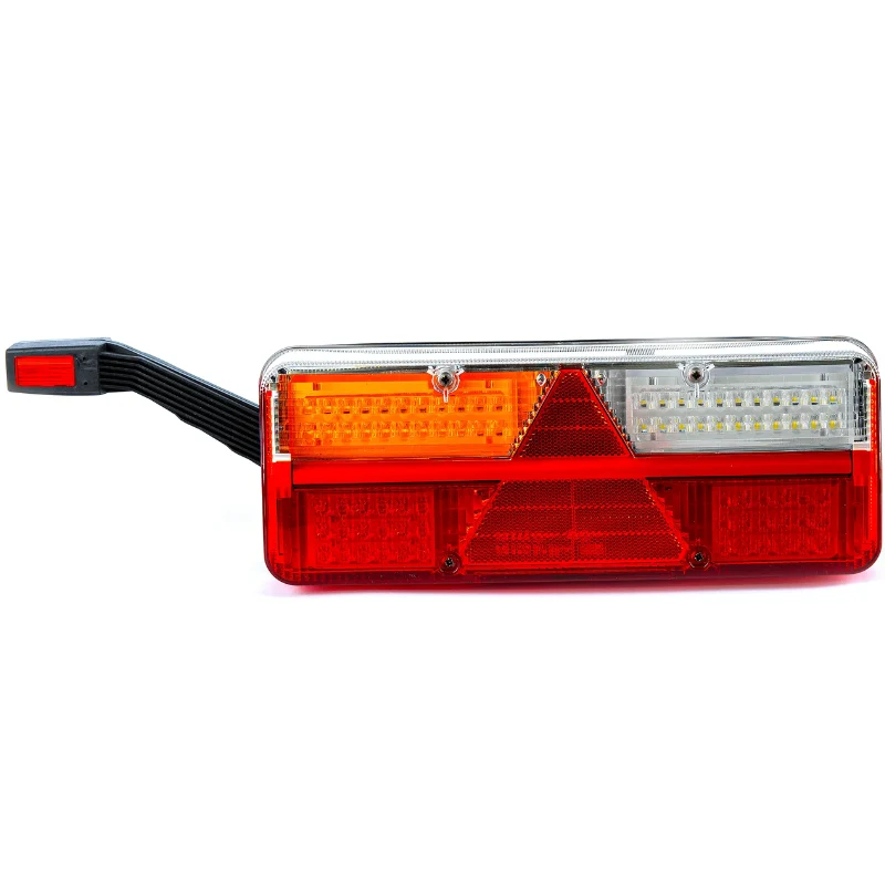Fristom LED-släplampa med dynamisk indikator och konturmarkör