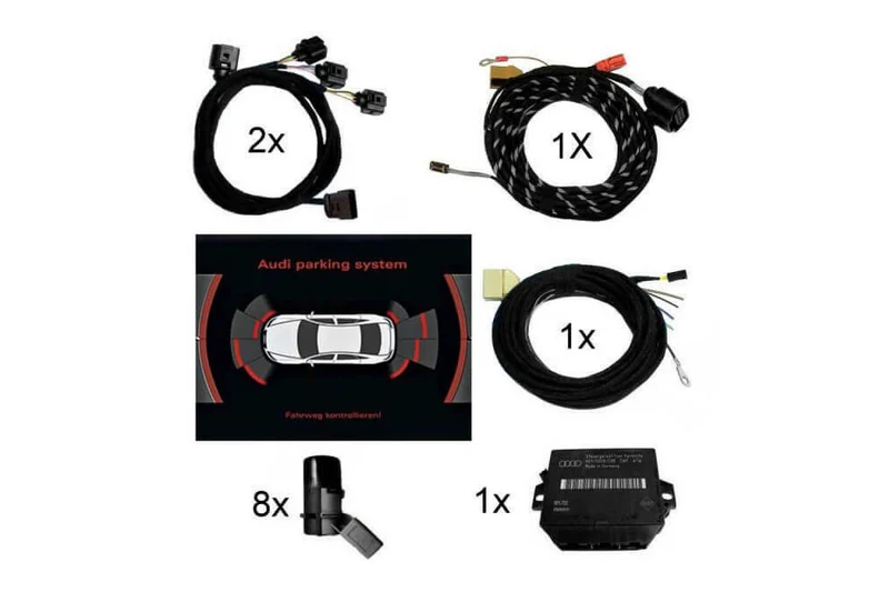 APS+ Audi Parking System Plus - Front + Back for Audi A3 8P