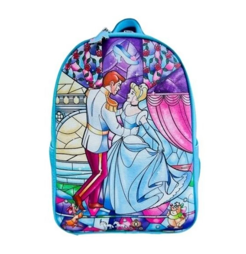 Loungefly Disney Cinderella - Stain Glass US Exclusive Mini Backpack